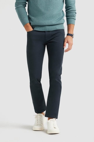 Pantalon slim - Bleu marine