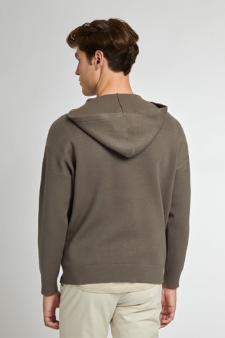 Sweat à capuche - Marron