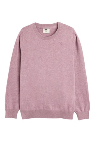 Camisola - Azul-cobalto - Rosa