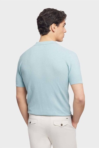 Polo regular - Bleu clair