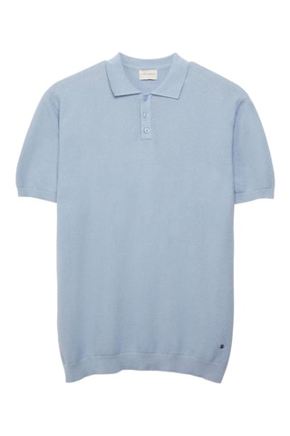 Polo regular - Bleu