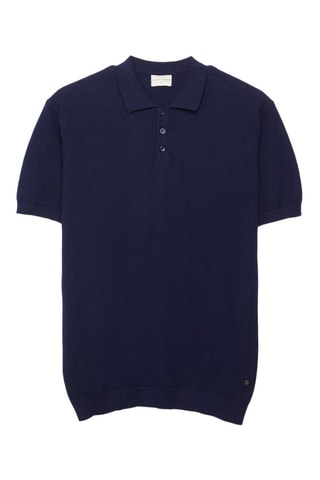 Polo regular - Bleu marine