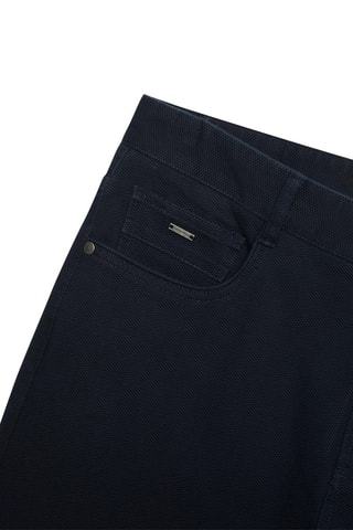 Pantalon slim - Bleu marine