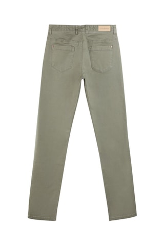 Pantalon slim - Vert