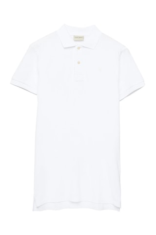 Polo regular - Blanc