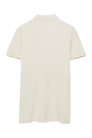 Polo regular - Écru