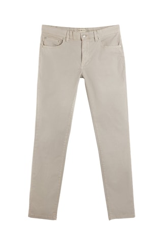 Pantalon slim - Beige