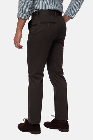Pantalon slim - Vert