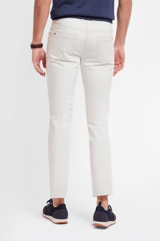 Pantalon slim - Blanc
