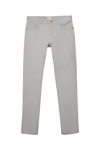Pantalon slim - Gris