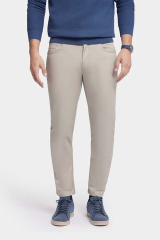 Pantalon slim - Beige