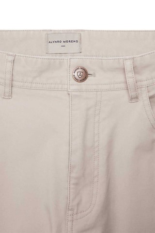 Pantalon slim - Beige