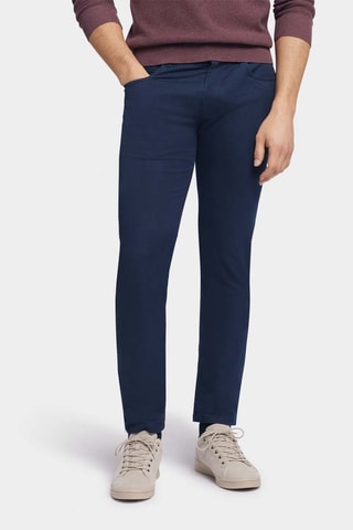 Pantalon slim - Bleu marine