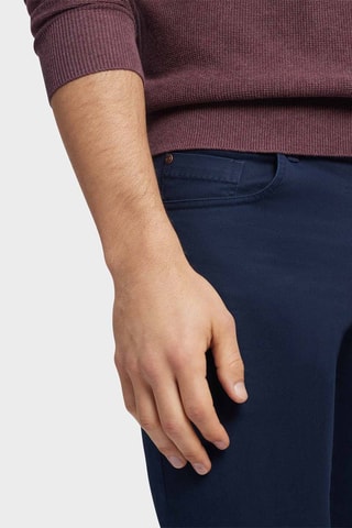 Pantalon slim - Bleu marine