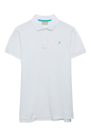 Polo regular - Blanc
