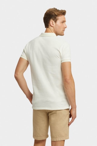 Polo regular - Écru