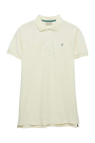 Polo regular - Écru