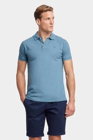Polo regular - Bleu clair