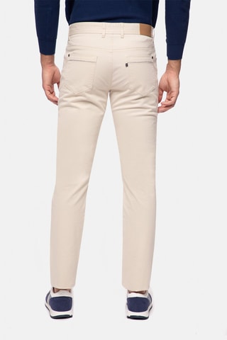 Pantalon slim - Écru