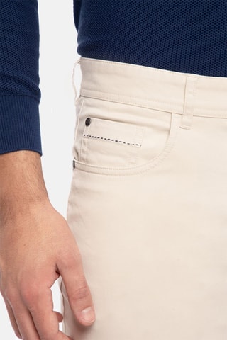 Pantalon slim - Écru