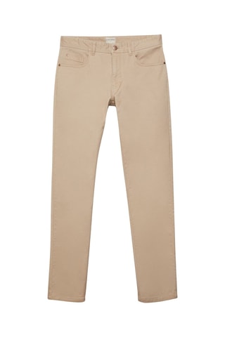 Pantalon slim - Marron