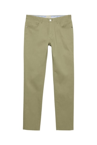 Pantalon slim - Vert