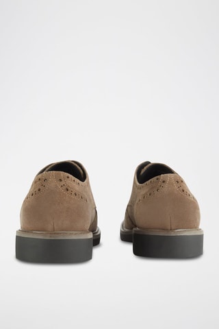 Derbys en nubuck - Marron