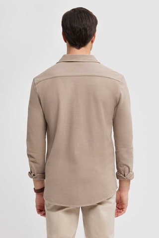 Polo regular - Marron
