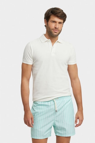 Polo regular - Blanc