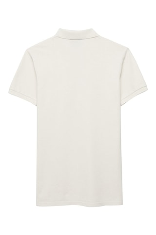Polo regular - Blanc