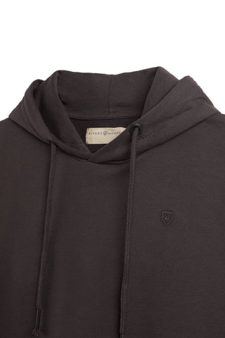 Sweat com capuz - Cinzento-escuro - Cinzento