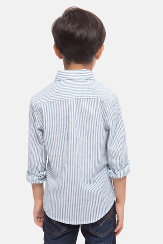 Chemise en lin - Vert