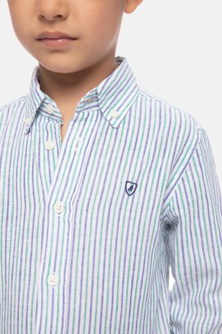 Chemise en lin - Vert