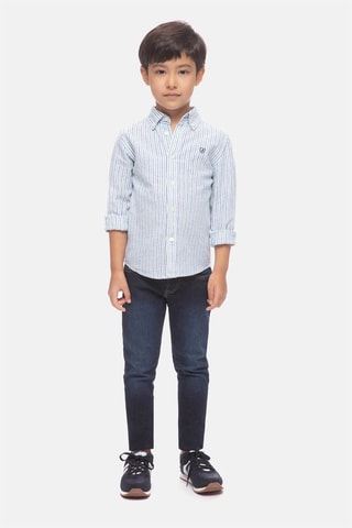 Chemise en lin - Vert