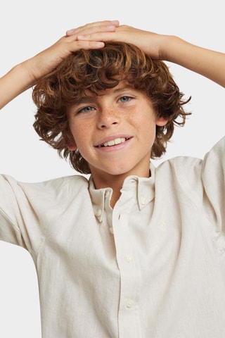 Chemise en lin - Beige
