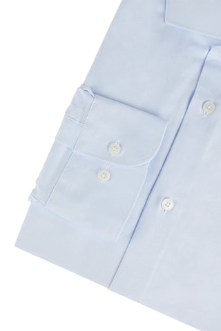 Camisa slim - Azul-celeste - Azul
