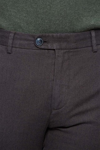 Pantalon slim - Marron