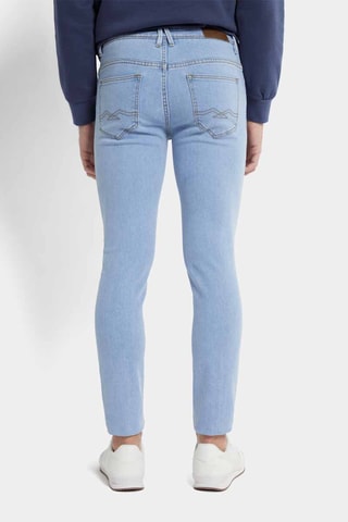 Calças de ganga skinny - Azul-escuro - Azul