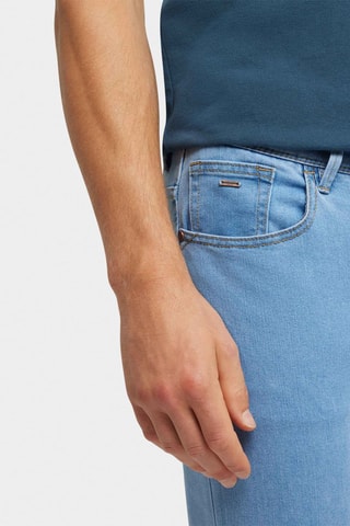 Calças de ganga skinny - Azul - Azul