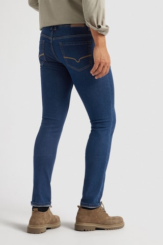 Calças de ganga skinny - Azul - Azul-marinho