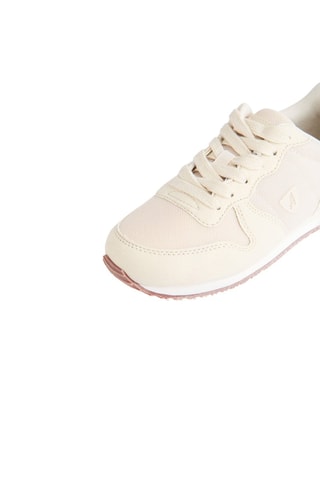 Baskets en nubuck - Beige