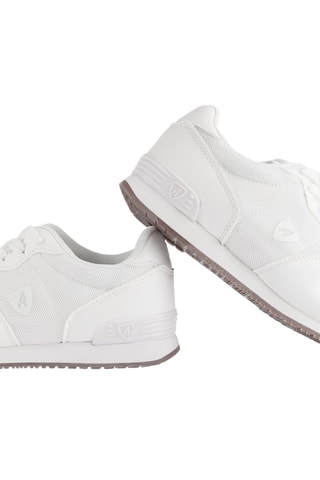 Baskets en nubuck - Blanc