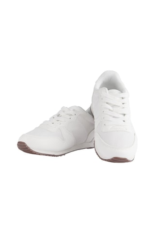 Baskets en nubuck - Blanc