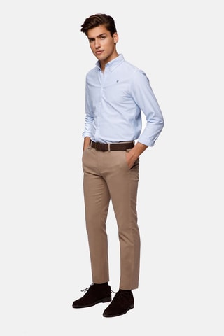 Pantalon slim - Beige