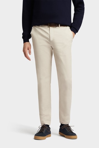 Pantalon slim - Beige