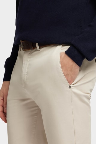 Pantalon slim - Beige
