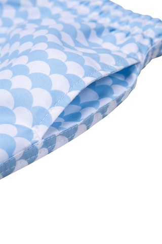 Calções de banho - Azul-celeste e branco - Azul