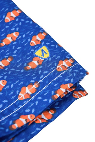 Short de bain - Bleu