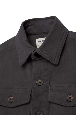 Surchemise en velours - Gris