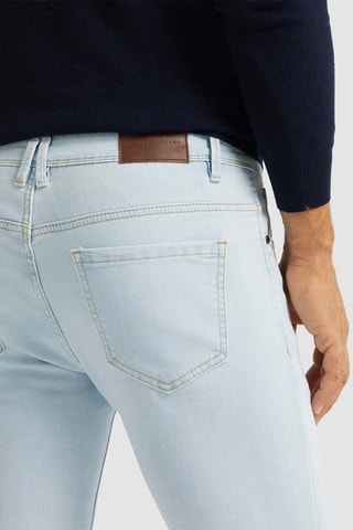 Calças de ganga skinny - Azul - Azul
